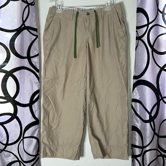 Horny Toad tan cropped chino hiking pants size 8 - Picture 2 of 9